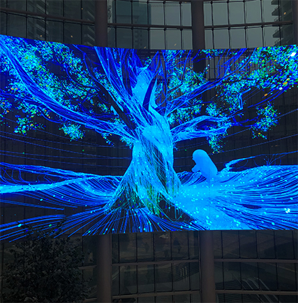 长沙星城世界购物中心LED通明大屏项目