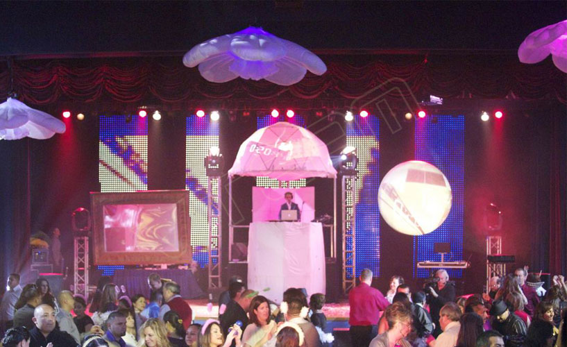 美国迪士尼晚会活动 LED共形屏iDot-P55项目