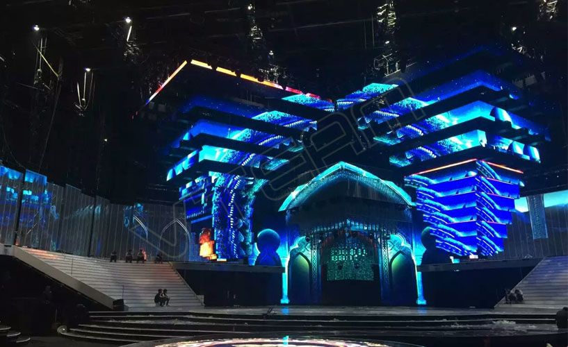 北京电视台民歌大赛 通明LED显示屏iClear项目