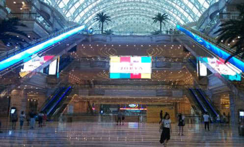 室内商场LED屏成效