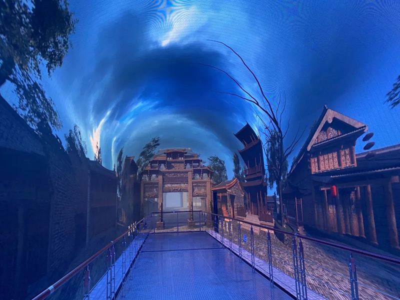 杭州梦幻千岛湖时光隧路项目（LED天幕+LED地砖屏）